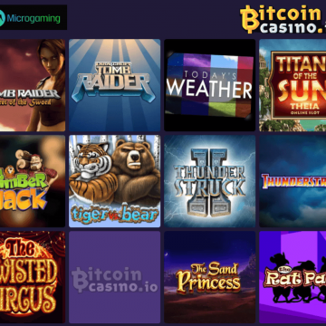 Microgaming Casino Games Now Live on Bitcoincasino.io