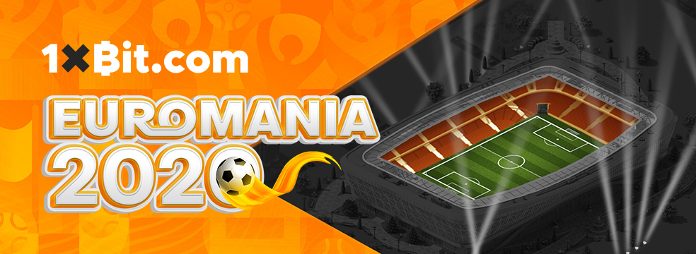 Feel EUROMANIA – the hottest football promotion by 1xBit!
