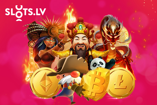 Want to play using Crypto? Look no further than Slots.lv